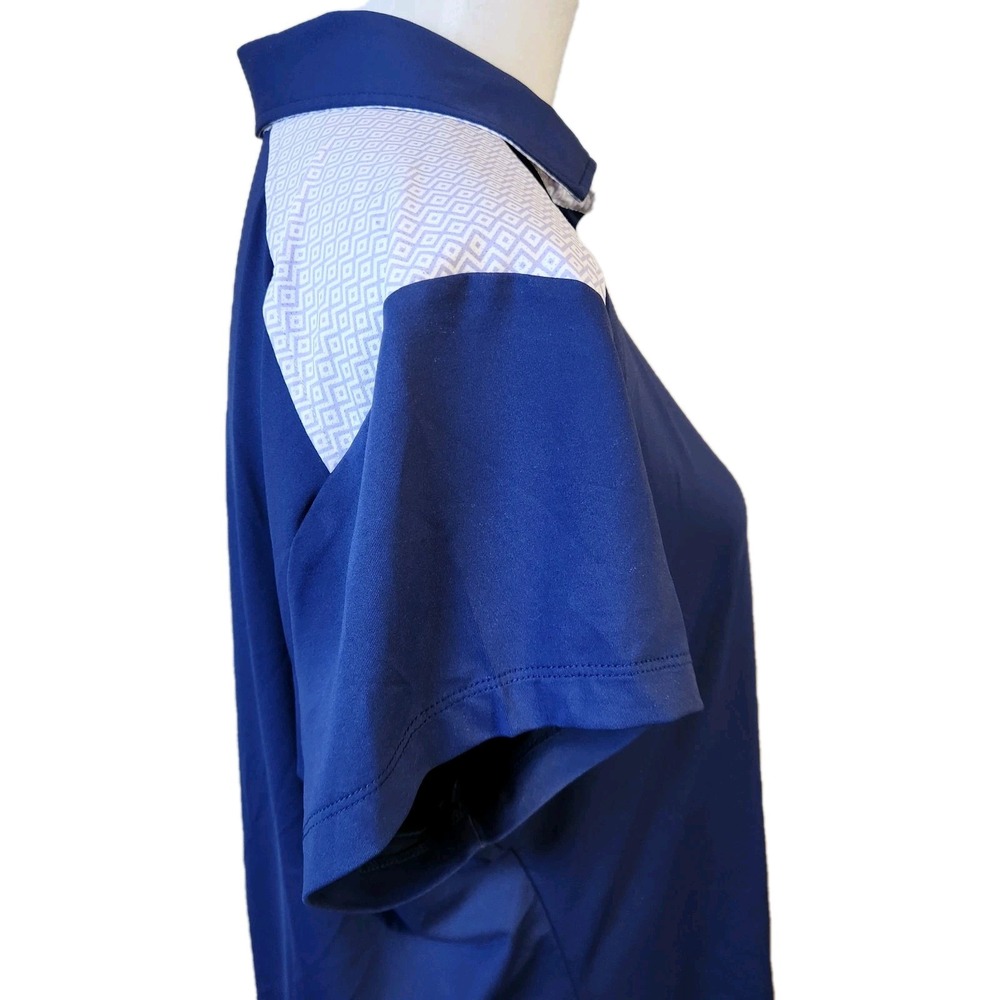 Fairway & Greene Golf Performance Polo Womens XL Blue Tennis Pickleball Shirt - Picture 10 of 16